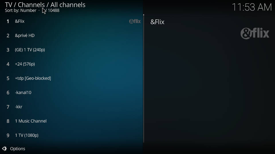 PVR IPTV Simple Client - Acess and watch live TV channels - Step 2