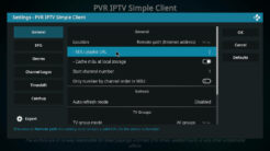 how to configure mediaportal pvr client on kodi 17