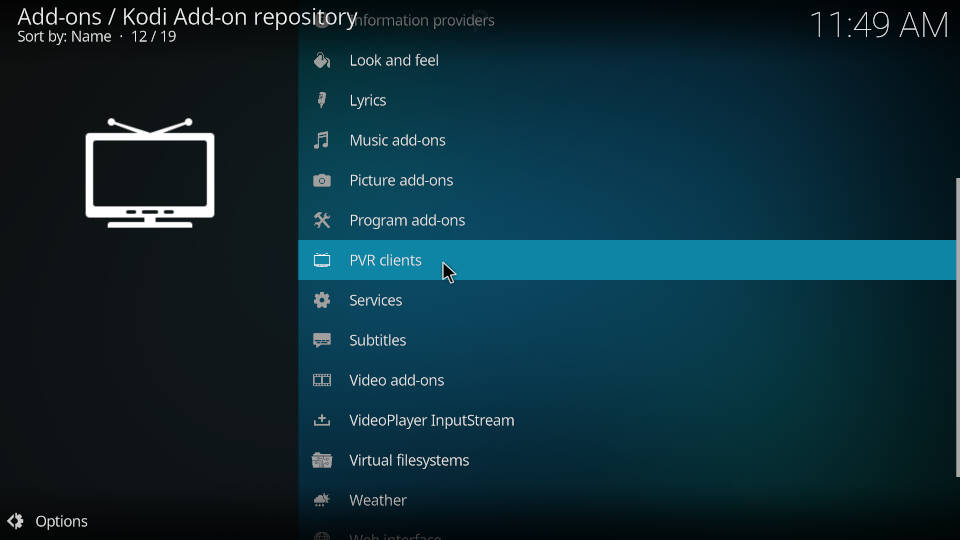 pvr iptv simple client repository
